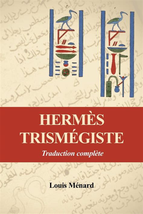 hermes livre|Hermès Trismégiste : traduction complète, précédée d'une étude .